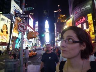 time square de nuit