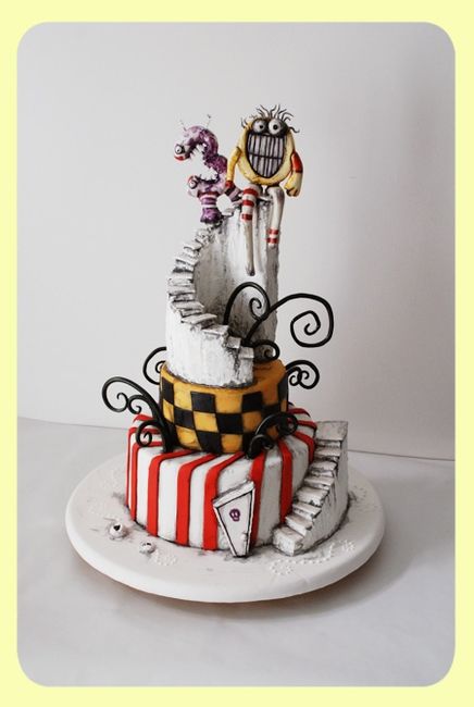 gâteau tim burton 2
