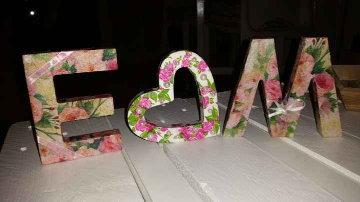 Décorez votre mariage avec des lettres ! - 7