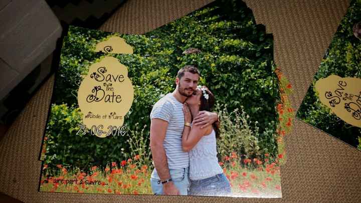 A quoi ressemblent vos "save the date" ? - 1