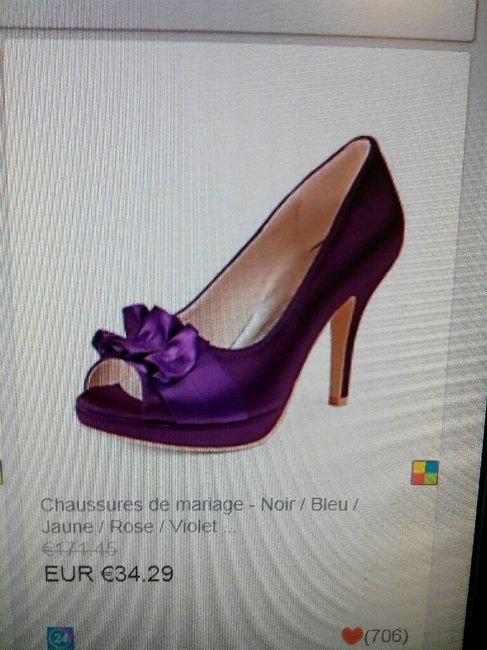 Besoin de vos avis : chaussures de couleur ou non - 1