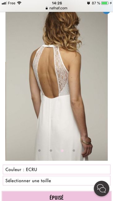 Robe du lendemain trouvée - 2