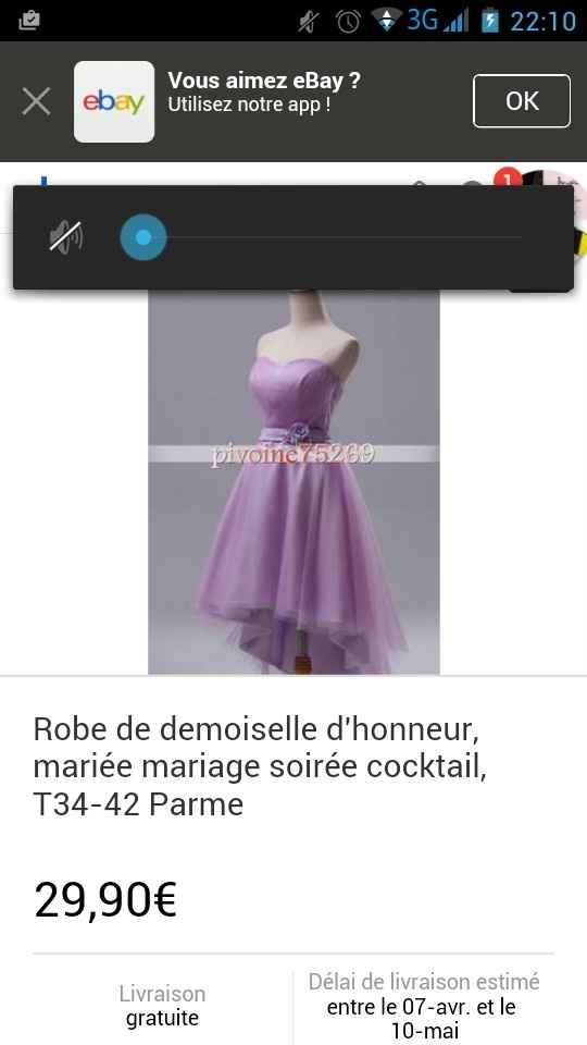 Besoin avis robe temoin - 2