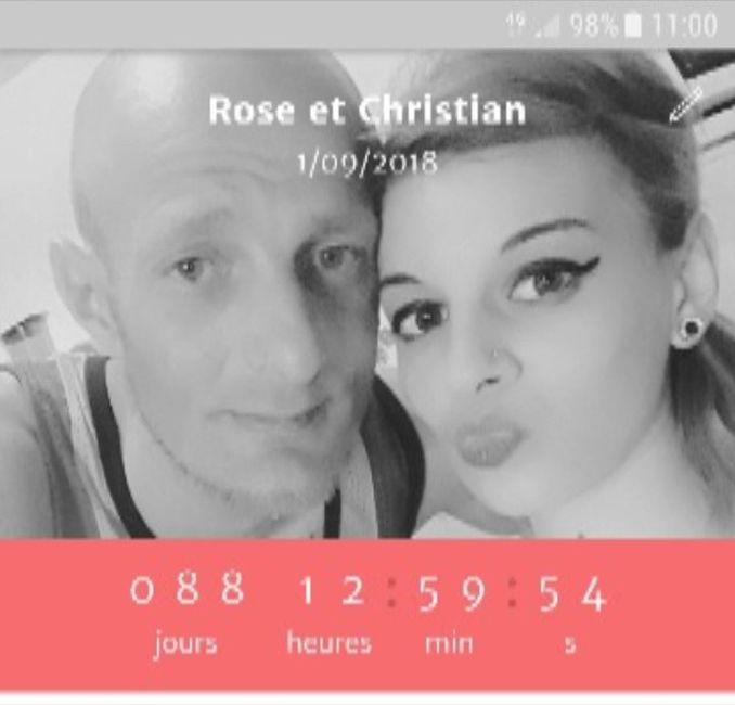Mon mariage rose & Christian 01/09/2018 - 1