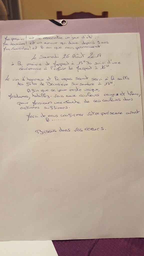 Texte faire-part - 2