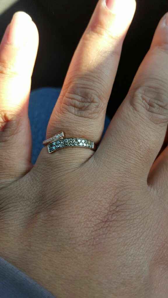 Ça fait pas mariage / bague de fiançailles... - 1