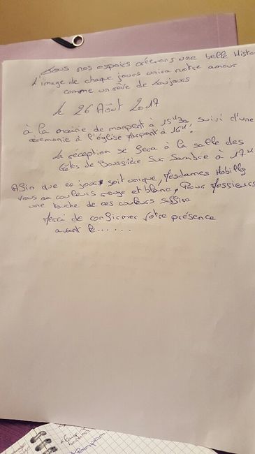 Texte faire-part - 1
