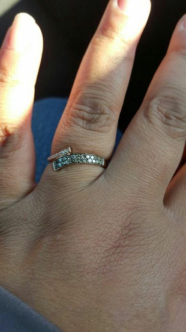 Ça fait pas mariage / bague de fiançailles... - 1