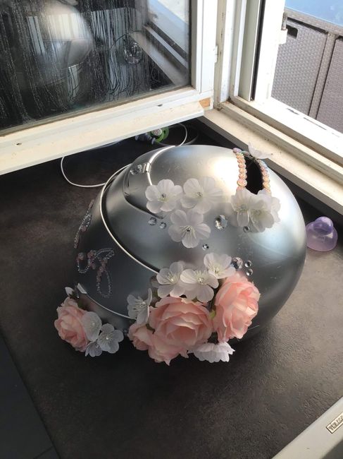 Boîte à alliance avec les reste de déco - 4