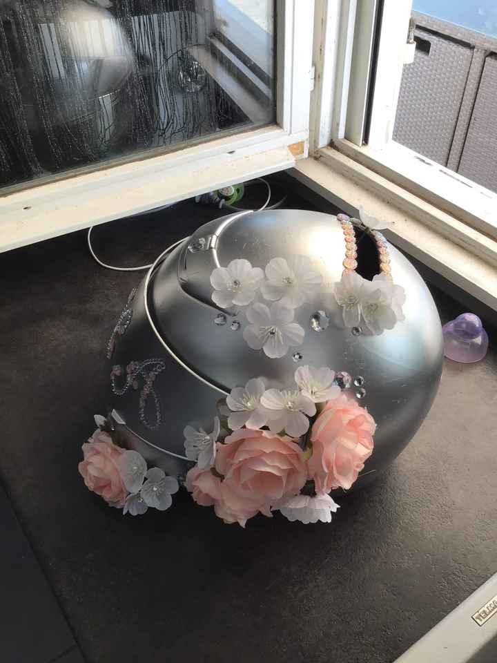 Boîte à alliance avec les reste de déco - 4