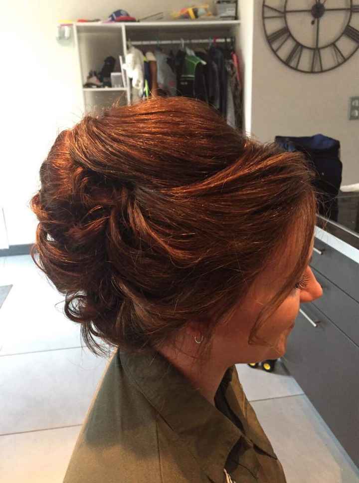 Premier essai chignon validé - 2