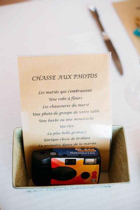 Animation de table - 1