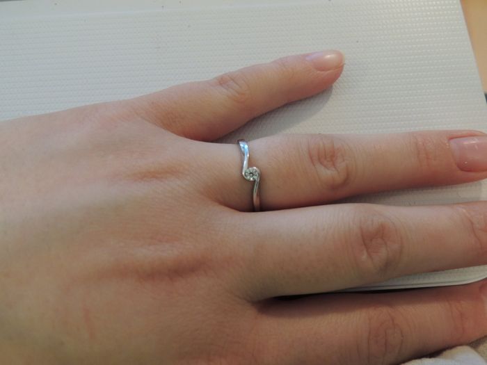 La bague de fiancaille