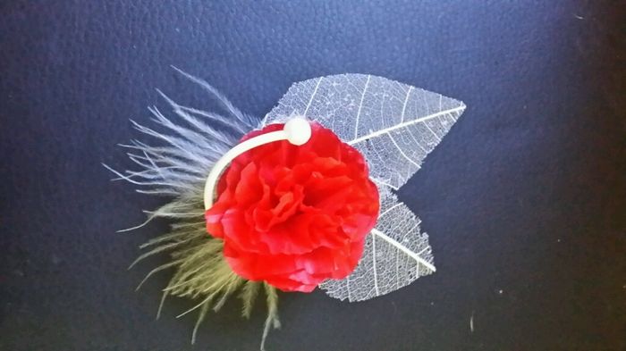 Diy essai boutonnière de chéri - 1