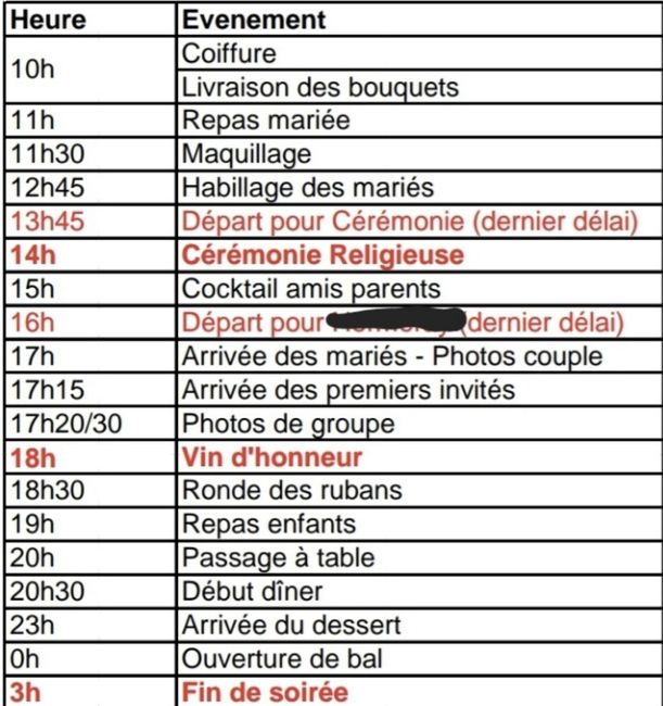 Mariage en octobre 3