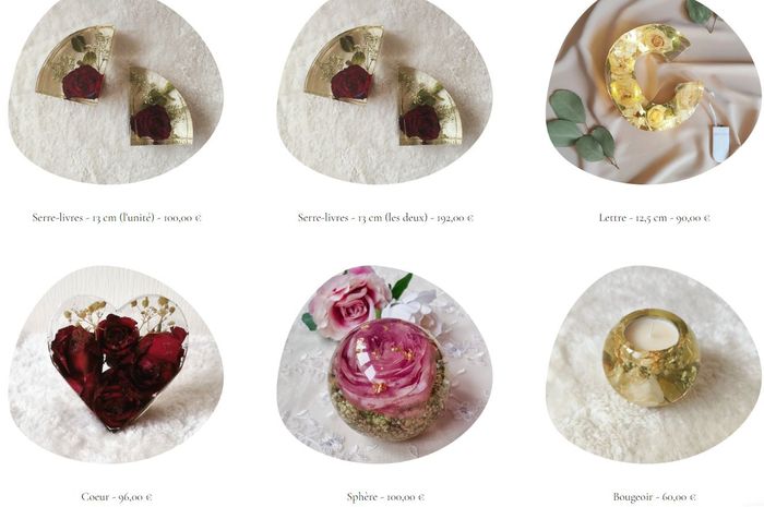 Gardez votre bouquet de mariée pour toujours 2