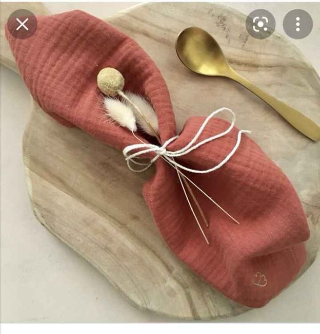 Serviettes gaze de coton 2