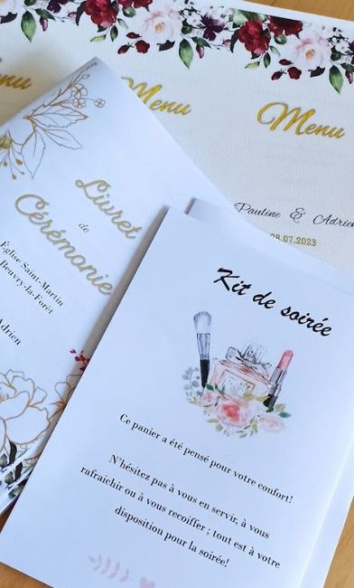 Avancées du mariage de Pauline! 1