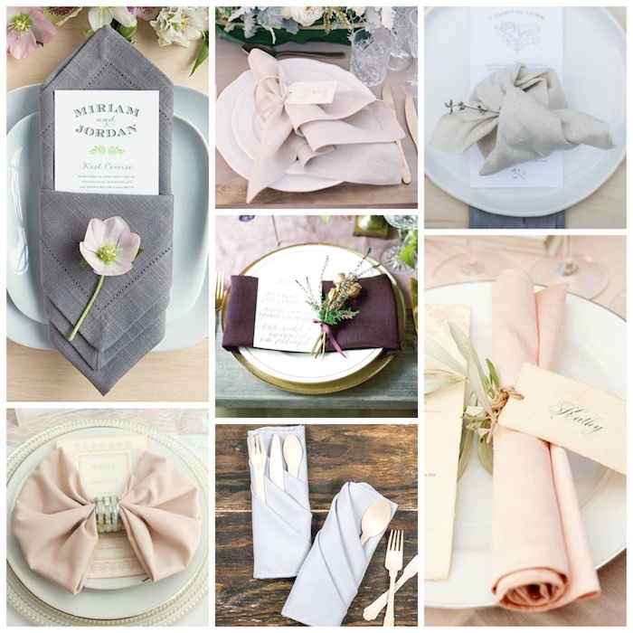 pliage ou Déco de serviette de tables - 1
