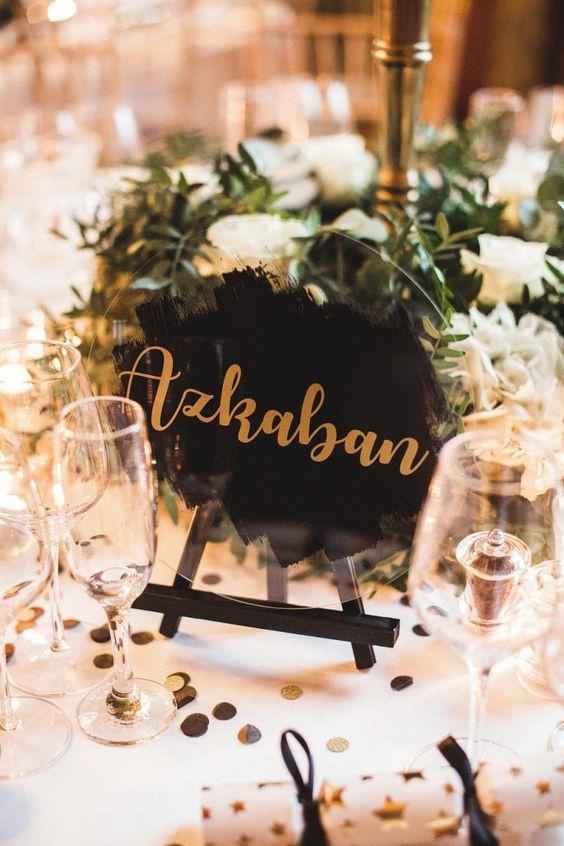 Mariage sur le thème Harry potter - 2