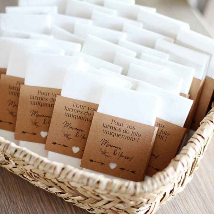 Paquets de mouchoirs diy - 1