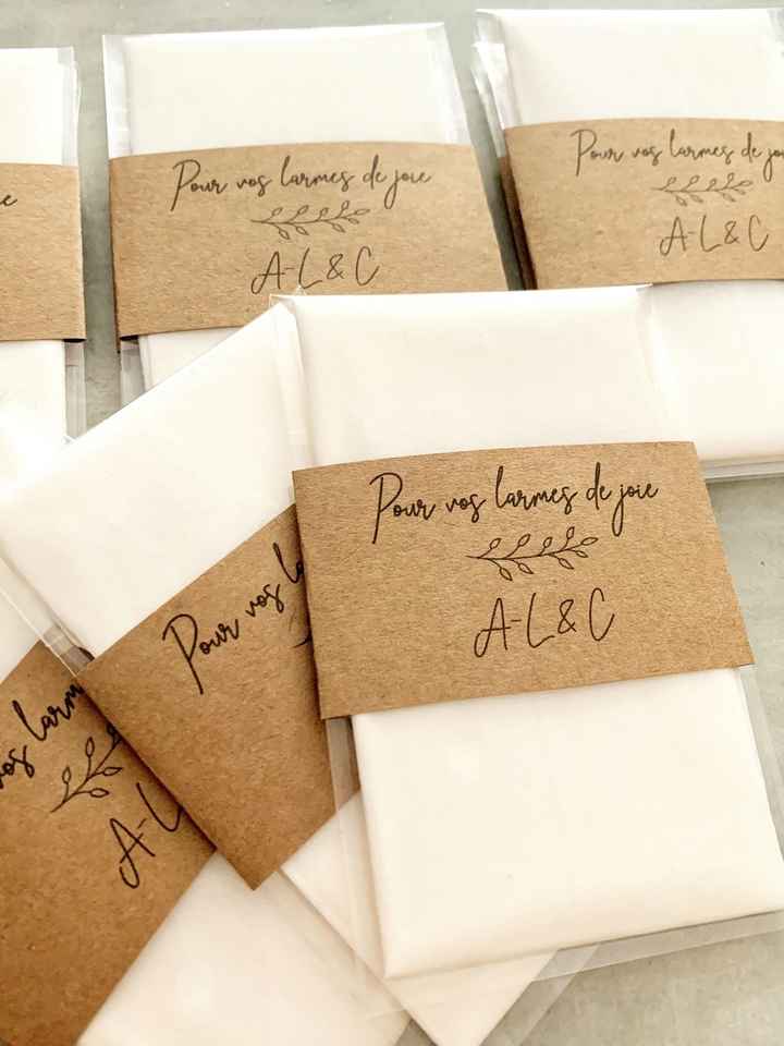 Paquets de mouchoirs diy - 2