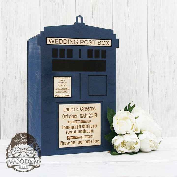 Mariage geek - urne/boîte - 3