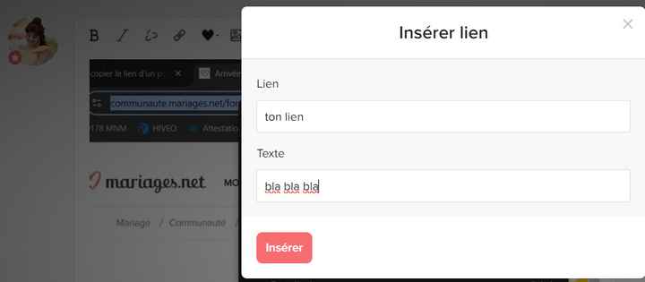 Comment copier le lien d'un post? - 3
