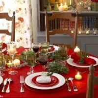 Table décoration Noël 