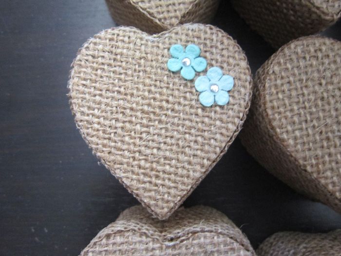 Boîte à dragées petites fleurs