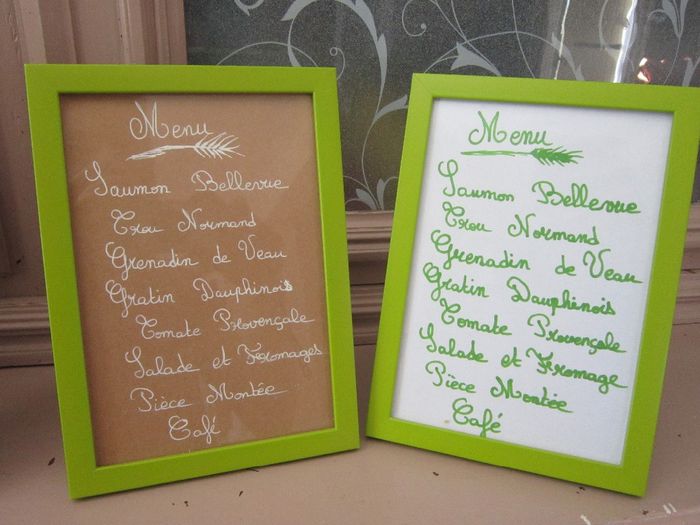 Menus