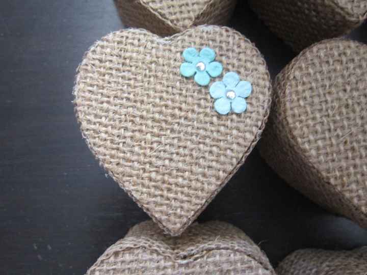 Boîte à dragées petites fleurs