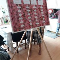 Tableau plan de table terminée!!! - 2