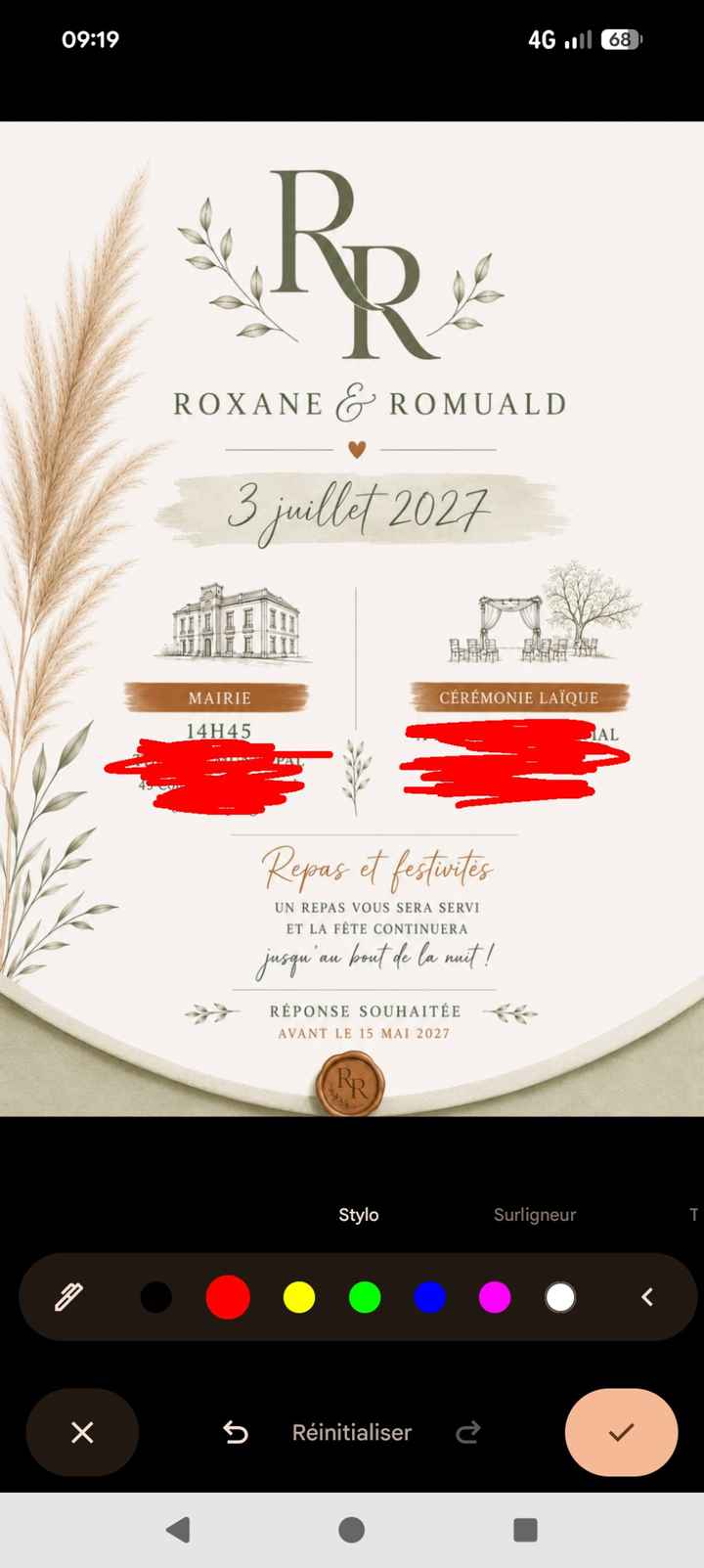 Faire part - 1