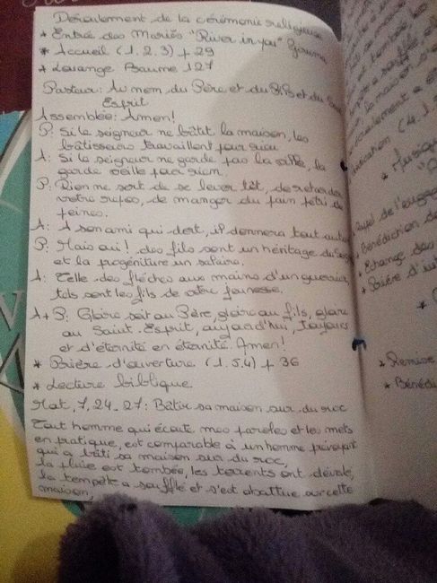  Livret de messe - 2