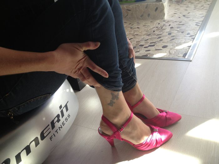 chaussures fushia 