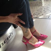 chaussures fushia 