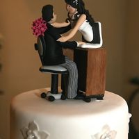 Figurine de gÃ¢teau geek