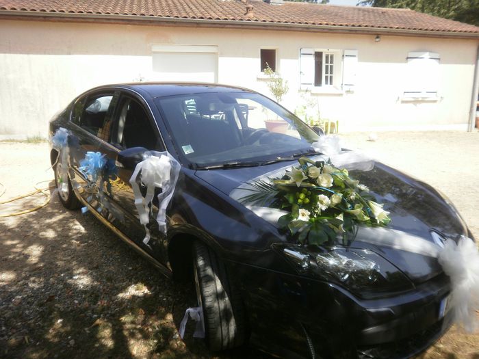 la voiture de la mariée