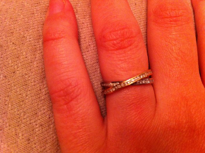 Ma bague de fiançailles!
