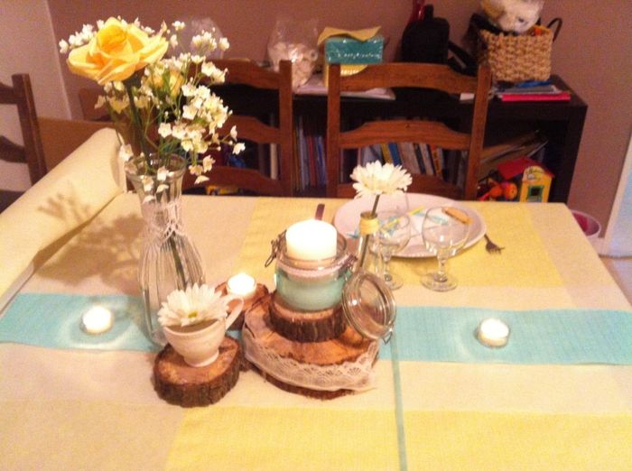 Mon essai deco de table  - 3