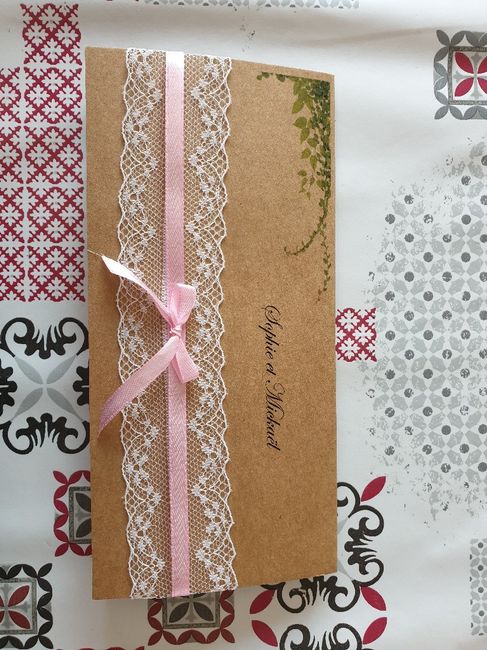 Pochettes faire-parts 1