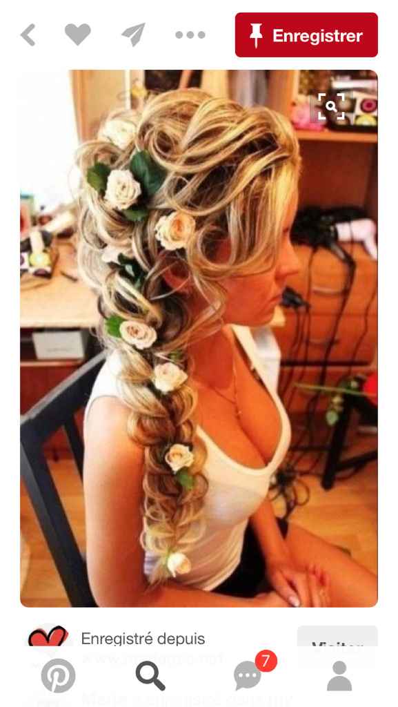 Ma coiffure pour le jour j - 1