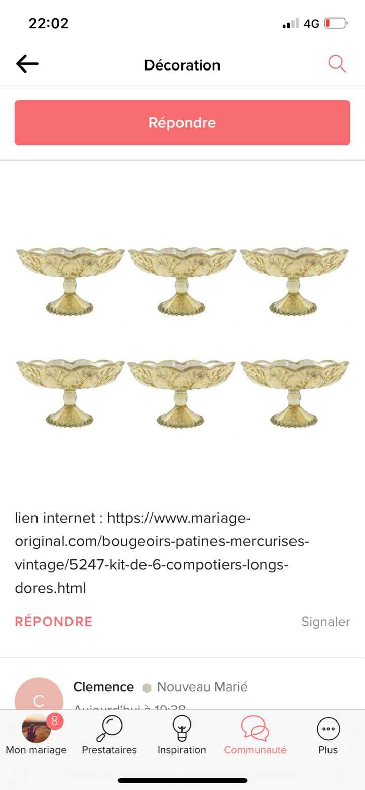 Centre de tables rondes - 2