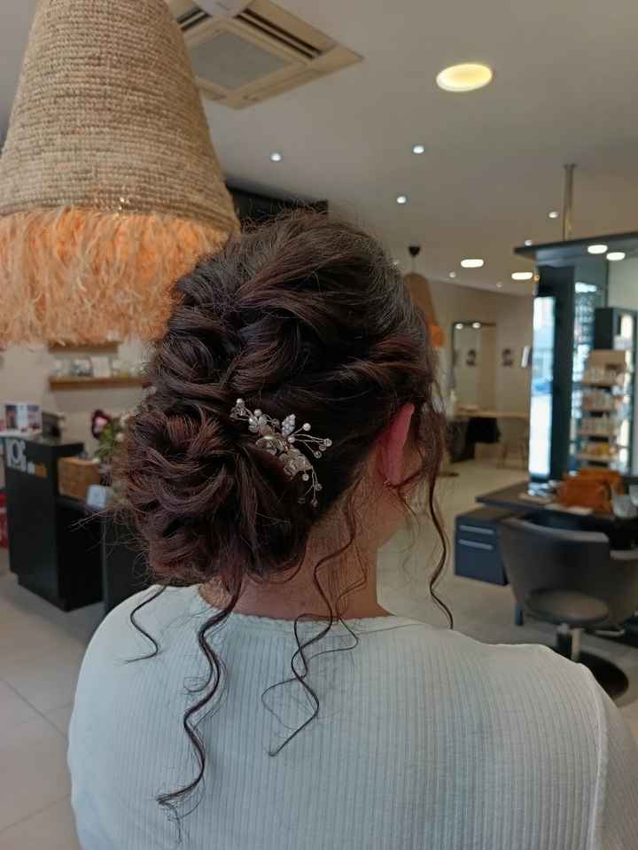 Essai chignon - 2