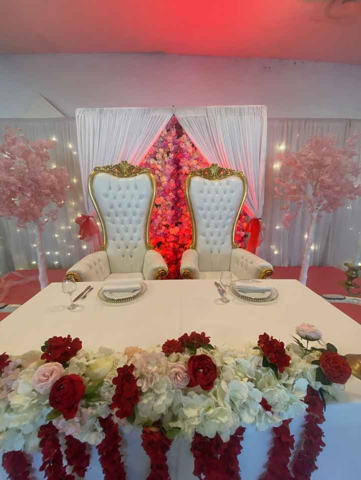Décoration d'une table d'honneur by INSPIR'ASSION DÉCO
