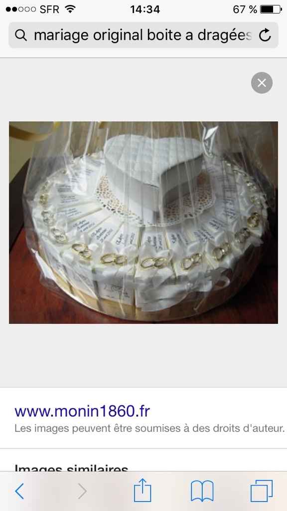 Boite de dragées - 1