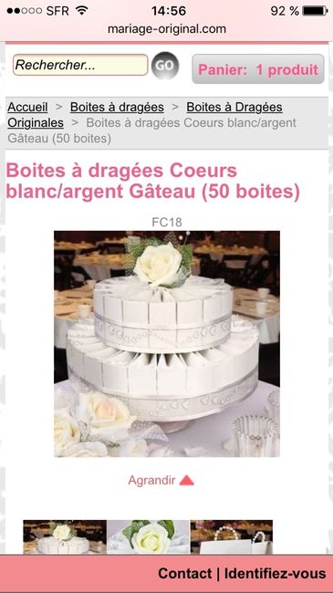Boite de dragées - 1