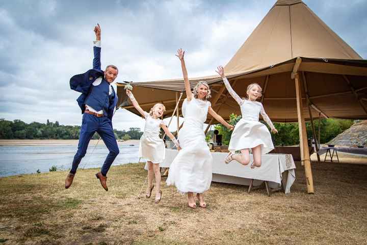 Mariage féérique en bord de Loire