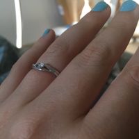 Avez-vous publié une photo de votre bague de fiançailles ? - 1